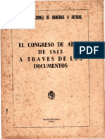 El Congreso de Abril de 1813 A Través de Los Documentos Montevideo 1951