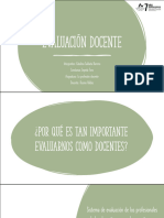 Evaluacion Docente