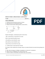 Physics Questions Assignments - Form 2 - Physics