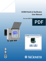 Isobiv Built-In Verificator User Manual: For Use With Procomm Converter