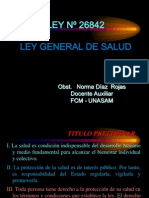 13º Ley General de Salud