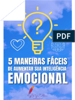 Ebook 5 Maneiras Fáceis de Aumentar Sua Inteligência Emocional