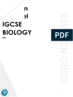 Edexcel IGCSE Biology 4BI1 Revision Notes