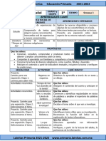 Octubre - 1er Grado Español (2021-2022)