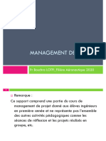 Management de Projet Cycle Ingenieur 2020