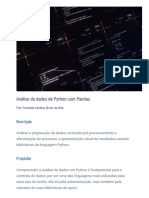 4 - Análise de Dados de Python Com Pandas