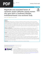 Magnitude and Associated Factors - Backgroud