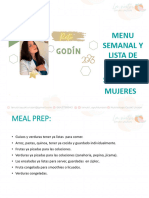 Reto Godin Mujer Semana 5