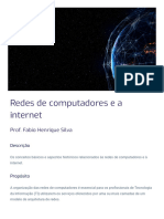 Tema 1 - Redes de Computadores e A Internet