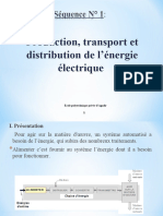 Production, Transport Et Distribution de L'énergie Électrique