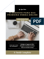 O Segredo para Sua Primeira Venda Online