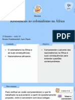 Resistências Ao Colonialismo Na África: História