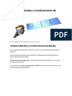 Landsat 8 - Bandas - Combinaciones