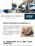 Nuevas Tecnologías de La Industrias 4.0