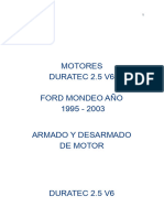 Motor Ford Mondeo U Otros Duratec 2.5 V6