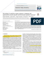 6.3D Printing of Conductive Organic Polymers - Challenges and Opportunities Towards Dynamic and Electrically Responsive Materials