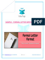 Sample - Formal Letters Lyst9806