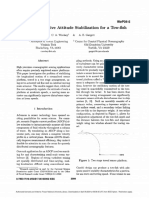 Passive and Active Attitude Stabilization For A Tow-Fish