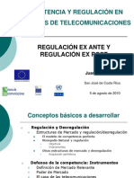 2 Regulacion Ex Ante & Ex Post Telecom - Juan Pablo Tarelli