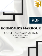 CUET-PG Economics Sample