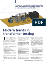 Modern Trends in Transformer Testing - KVTEK