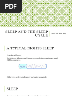 Sleep and The Sleep Cycle