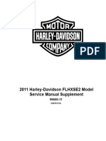 2011 HD CVO FLHXSE2 Model Service Manual Supplement 99600-11