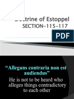 Estoppel IEA S.115-117