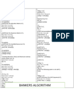 Bankers Algorithm