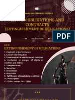 Extinguishment of Obligations PART 2