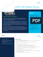 Cisco UCS B200 M6 Blade Server at A Glance