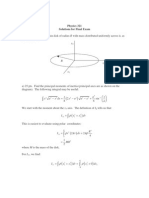 Physics 321 Solutions For Final Exam: R I R RDR