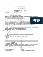 Giáo Án Anh 6 - ISW - Unit 3 (Thu )