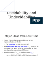 Decidability and Undecidability