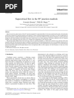 008 - Supercritical Flow in The 90° Junction Manhole