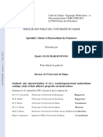 Université Du Maine UFR Sciences Unité de Chimie Organique Moléculaire Et Macromoléculaire-UMR CNRS 6011 LCOM-Chimie Des Polymères