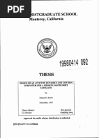 Thesis Design of ADCS For A Medium Earth Orbiting Satellite