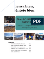 Proyecto de Intervención Comunitaria