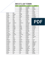 Irregular Verbs