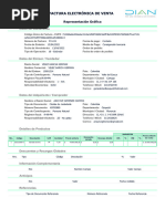 Factura Electrónica de Venta: Representación Gráfica