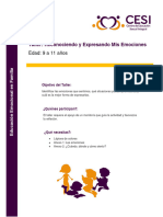 Escuela para Padres - Reconociendo y Expresando Emociones (9 A 11 Años)