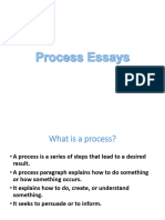 Process Essays