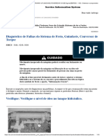 Diagnóstico de Falhas Do Sistema de Freio, Guindaste, Conversor de Torque