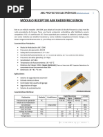 Receptor RF433 MHZV 1