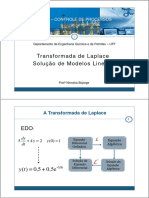 Aula 5.1 - Transformada de Laplace