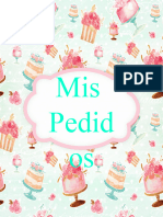 Pedidos Pastelera