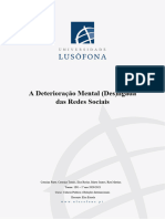 A Deterioração Mental (Des) Ligada Das Redes Sociais