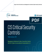 CIS Controls v8 Mapping To UK NCSC Cyber Assessment Framework v3.1 - 8-16-2022