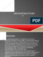 6 Deconstructivism