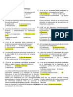 Cuestionario de Psicofisiologia Sin Respuestas